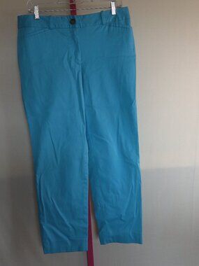 Talbots Crop Pants, Super Chic Sky Blue - Size 8 New w/out tags